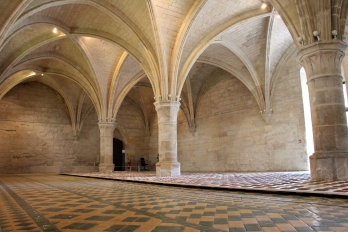 Abbaye de Maubuisson, Salle capitulaire