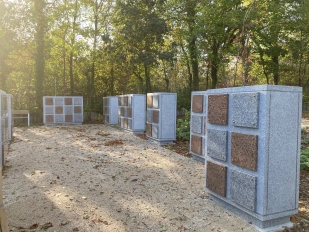 Columbarium du Cimetière intercommunal - © CACP Hélène Bajard