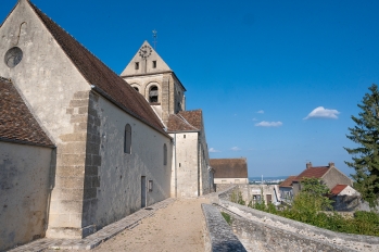 L'église Saint-Martin à Courdimanche