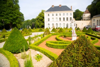 Château de Grouchy à Osny : jardins à la française