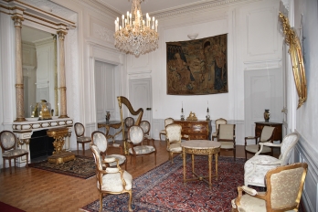 Salon Marquise au château de Grouchy à Osny