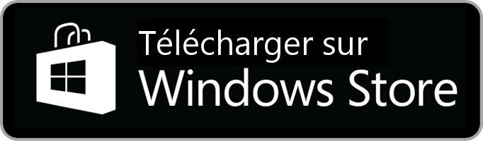Bouton Windows store