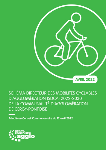 couverture du schéma directeur cyclable