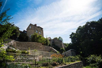 Jardin en terrasse à Immarmont, Osny