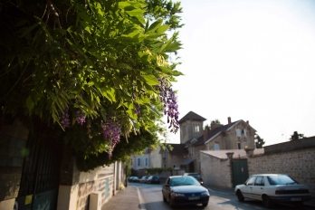 Maisons de la rue Victor Hugo à Pontoise