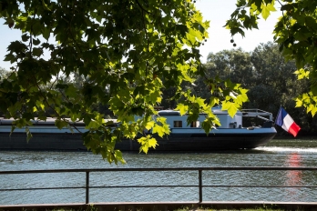 Péniche sur l'Oise