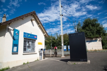 Gare de Saint-Ouen l'Aumône quartier de l'église