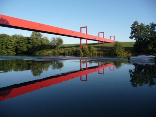 Passerelle de l'Axe majeur de jour