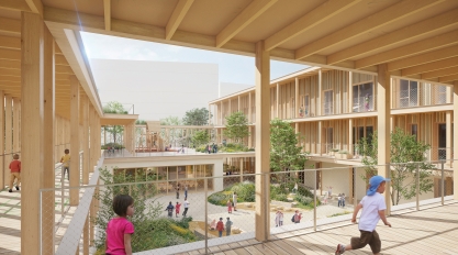 Groupe scolaire des Marjoberts à Cergy